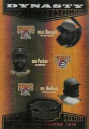 2004 Throwback Threads Dynasty Spectrum #10 Stargell/Parker/Madlock