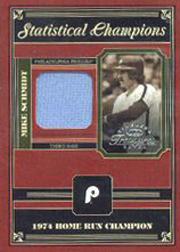 2004 Timeless Treasures Statistical Champions #19 Mike Schmidt Jsy/74