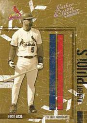 2004 Leather and Lumber Silver B/W #133 Albert Pujols