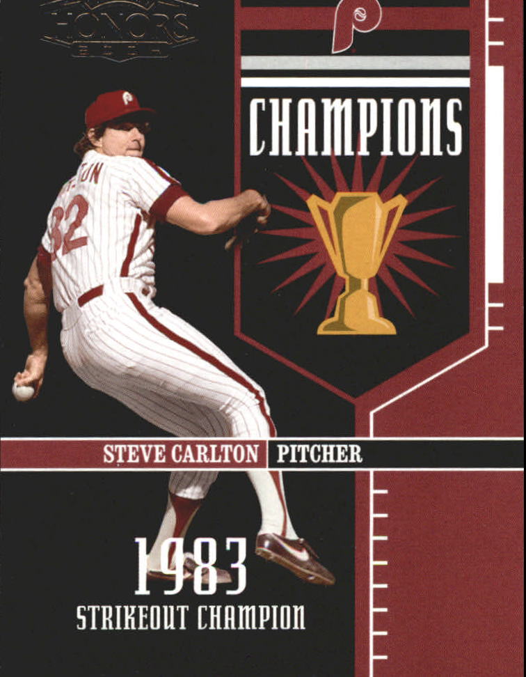 2004 Playoff Honors Champions #6 Steve Carlton/1983