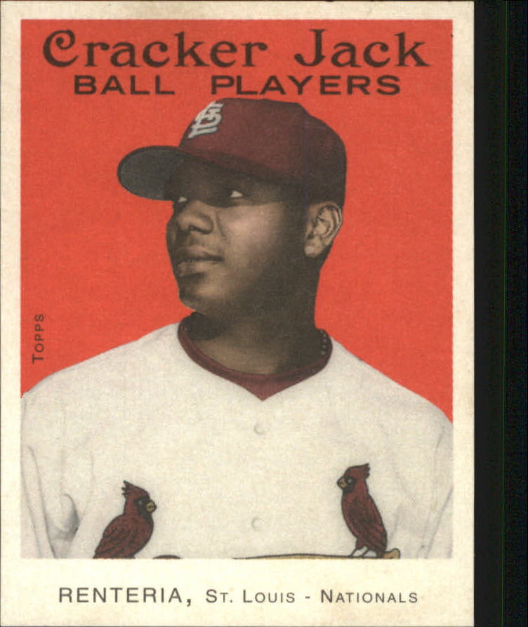 2004 Topps Cracker Jack Mini #2 Edgar Renteria