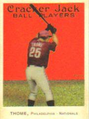 2004 Topps Cracker Jack Mini #25A Jim Thome Batting