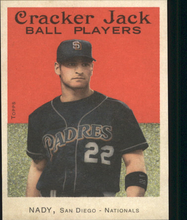 2004 Topps Cracker Jack Mini #82 Xavier Nady