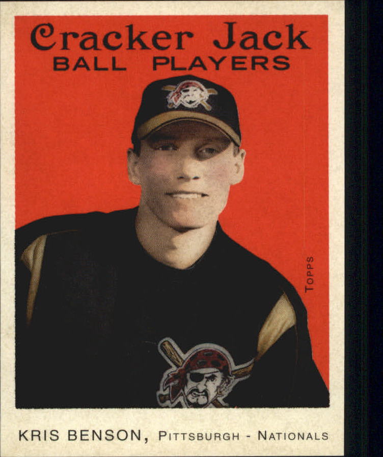 2004 Topps Cracker Jack Mini Stickers #9 Kris Benson