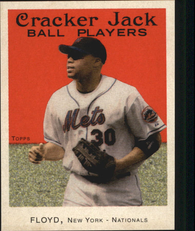 2004 Topps Cracker Jack Mini Stickers #24 Cliff Floyd