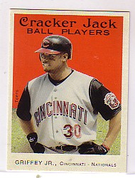2004 Topps Cracker Jack Mini Stickers #30 Ken Griffey Jr.