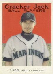2004 Topps Cracker Jack Mini Stickers #51 Ichiro Suzuki SP