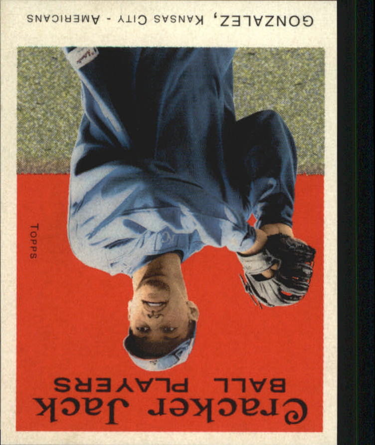 2004 Topps Cracker Jack Mini Stickers #52 Juan Gonzalez