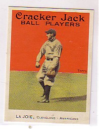 2004 Topps Cracker Jack Mini Stickers #66A Nap La Joie ERR