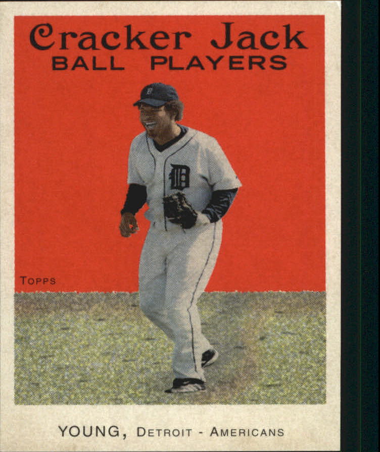 2004 Topps Cracker Jack Mini Stickers #73 Dmitri Young