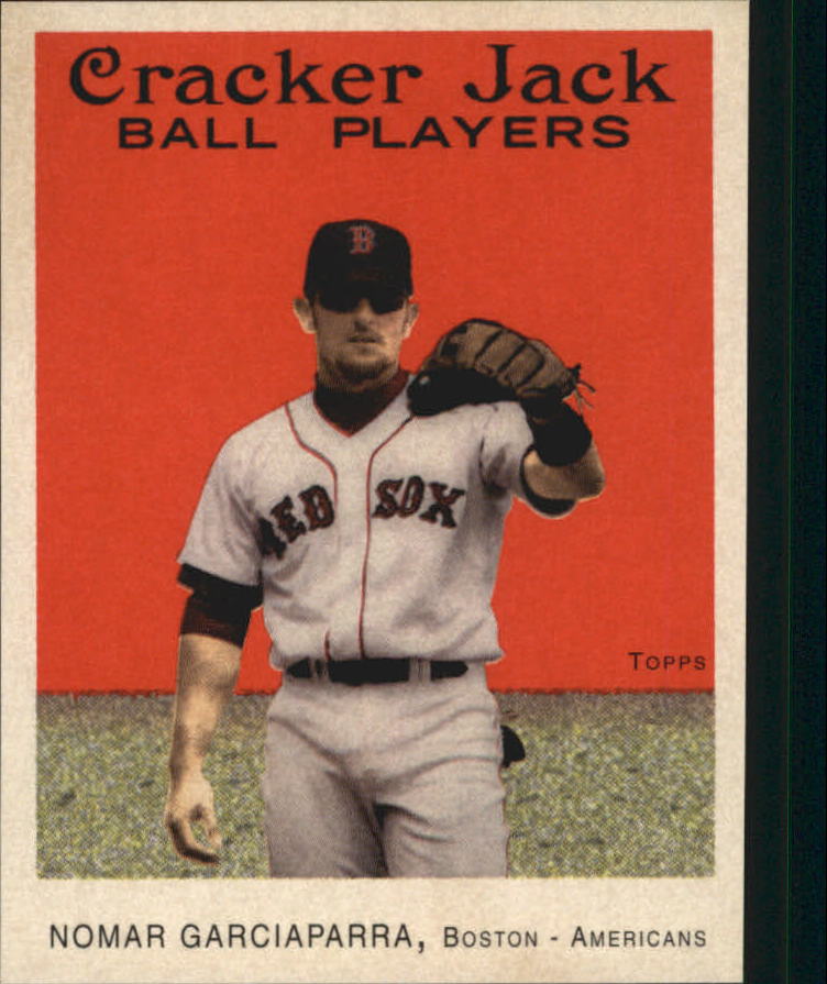 2004 Topps Cracker Jack Mini Stickers #76 Nomar Garciaparra