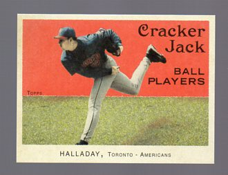 2004 Topps Cracker Jack Mini Stickers #91 Roy Halladay
