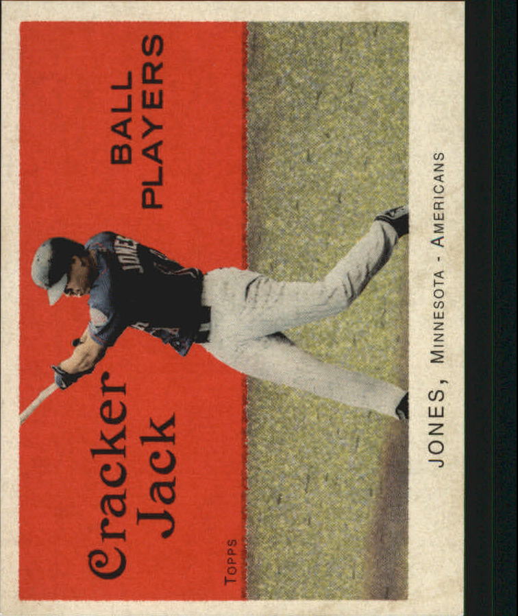 2004 Topps Cracker Jack Mini Stickers #94 Jacque Jones