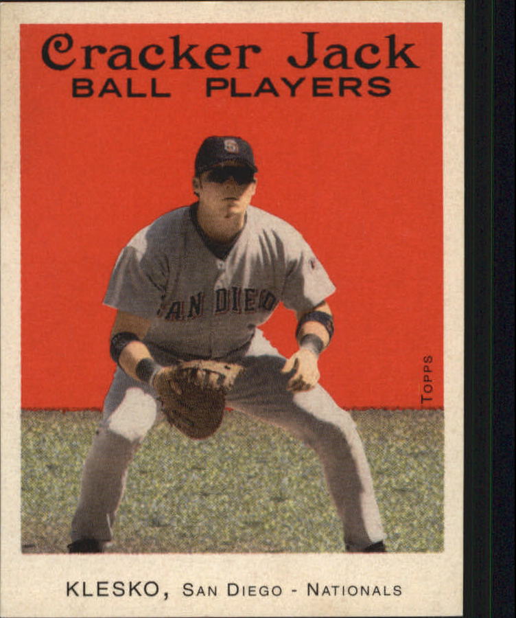 2004 Topps Cracker Jack Mini Stickers #135 Ryan Klesko