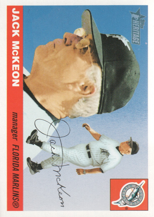 2004 Topps Heritage #130 Jack McKeon MGR