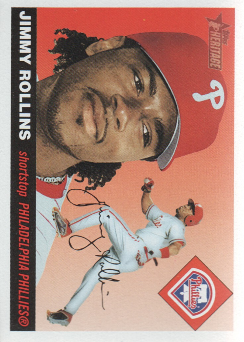 2004 Topps Heritage #341 Jimmy Rollins