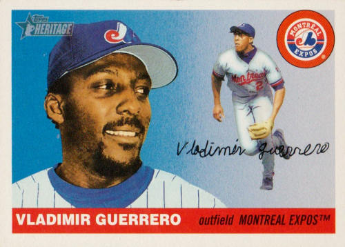 2004 Topps Heritage #449 Vladimir Guerrero SP