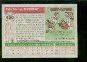 2004 Topps Heritage #450 Lyle Overbay SP back image