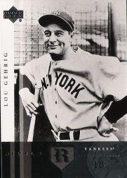 2004 UD Rivals #8 Lou Gehrig