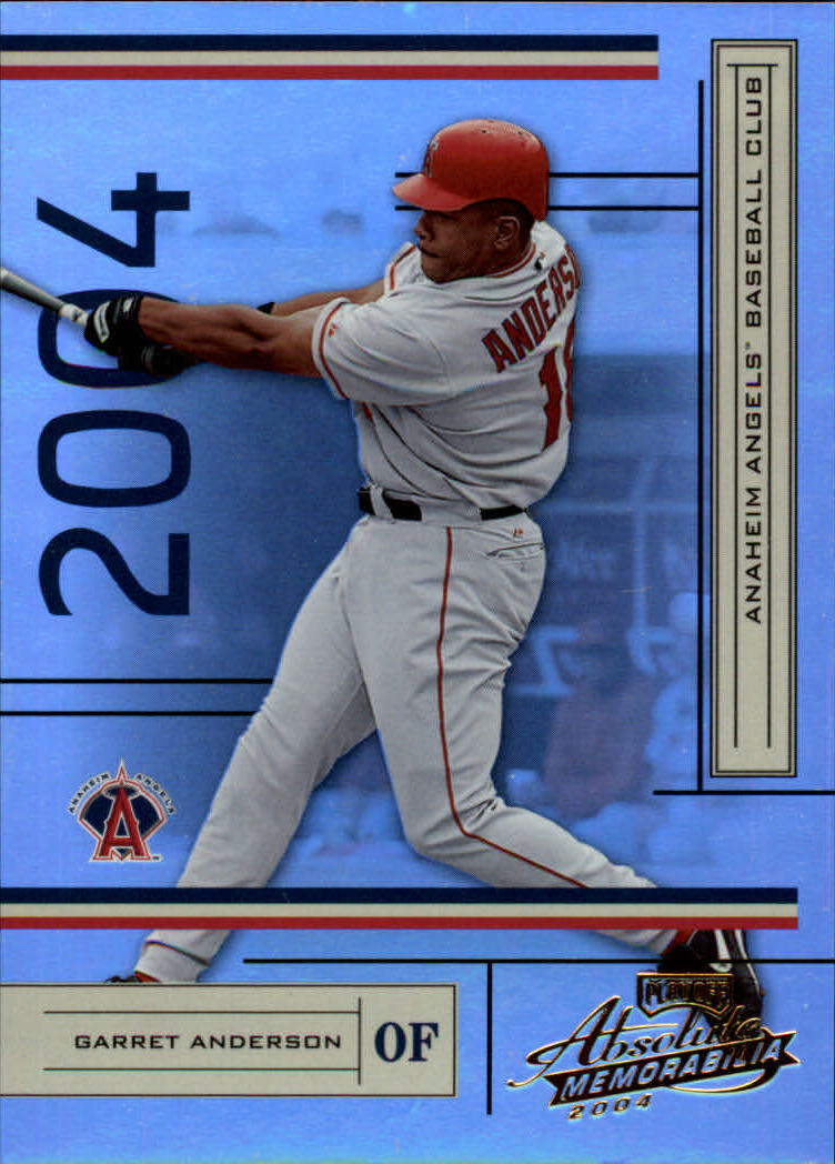 2004 Absolute Memorabilia #2 Garret Anderson