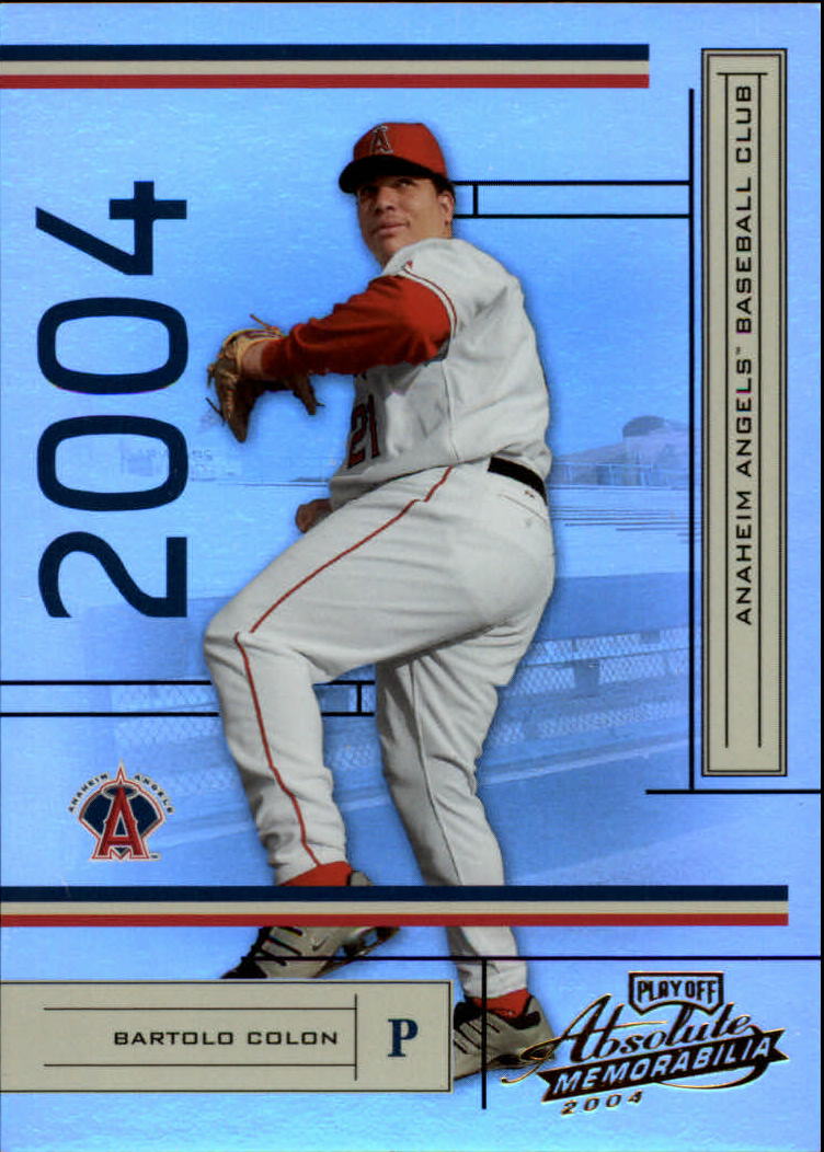 2004 Absolute Memorabilia #4 Bartolo Colon