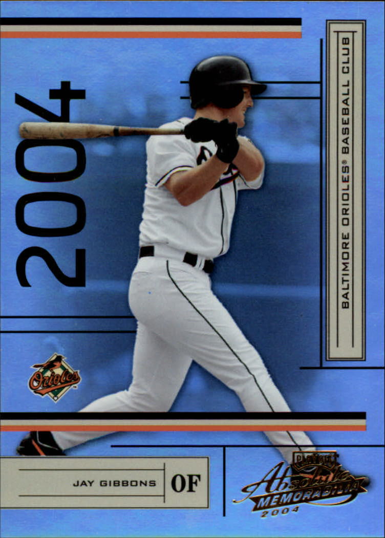 2004 Absolute Memorabilia #26 Jay Gibbons