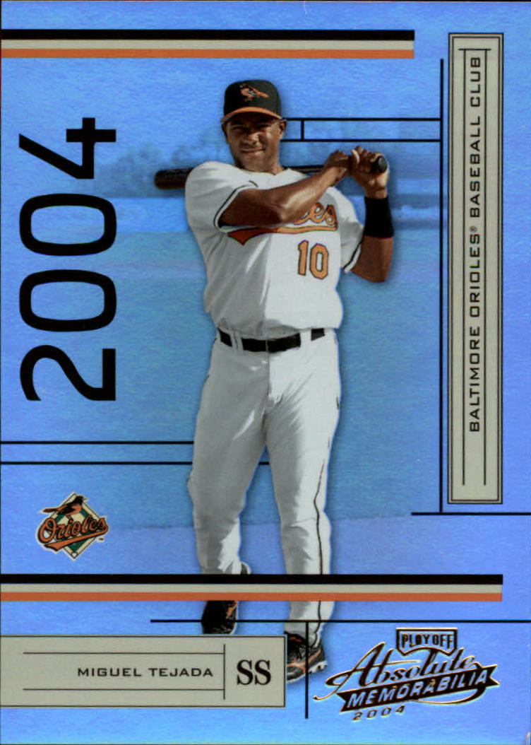 2004 Absolute Memorabilia #28 Miguel Tejada