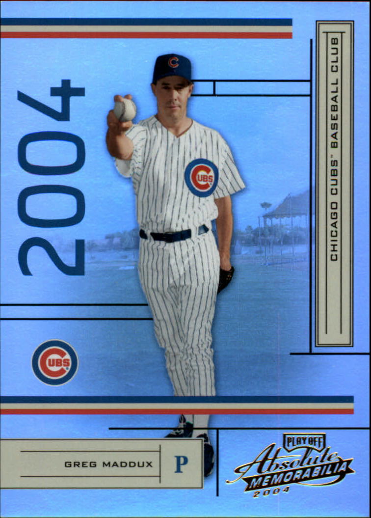 2004 Absolute Memorabilia #44 Greg Maddux