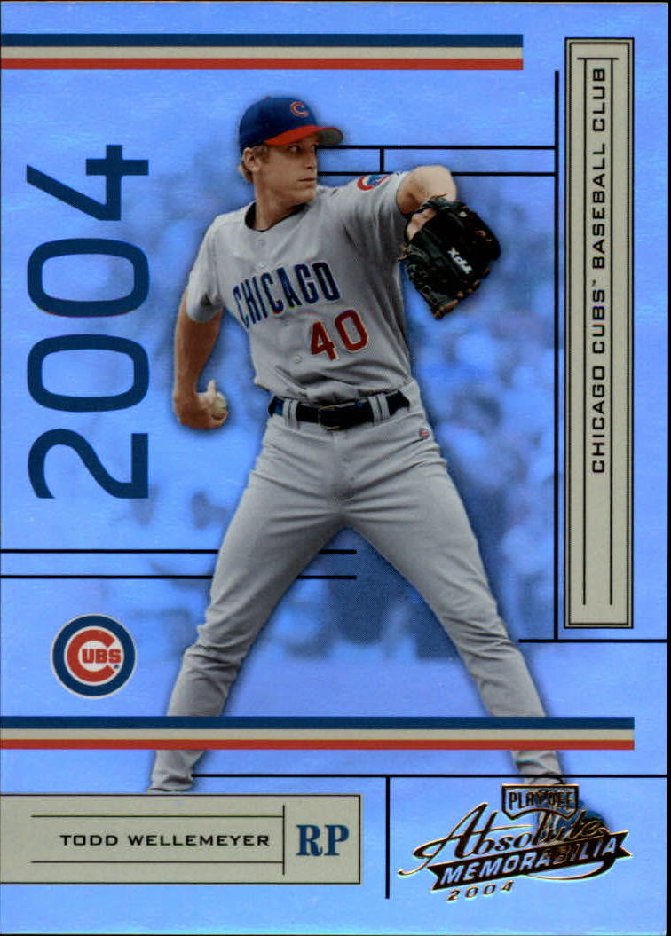 2004 Absolute Memorabilia #50 Todd Wellemeyer
