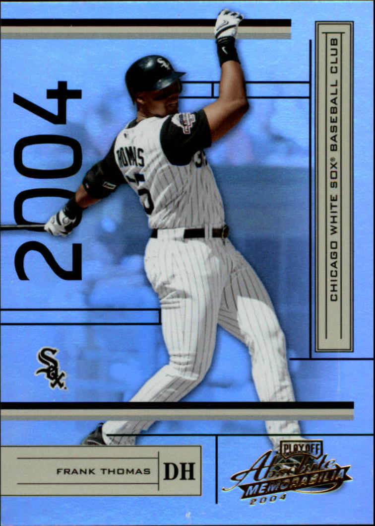 2004 Absolute Memorabilia #51 Frank Thomas