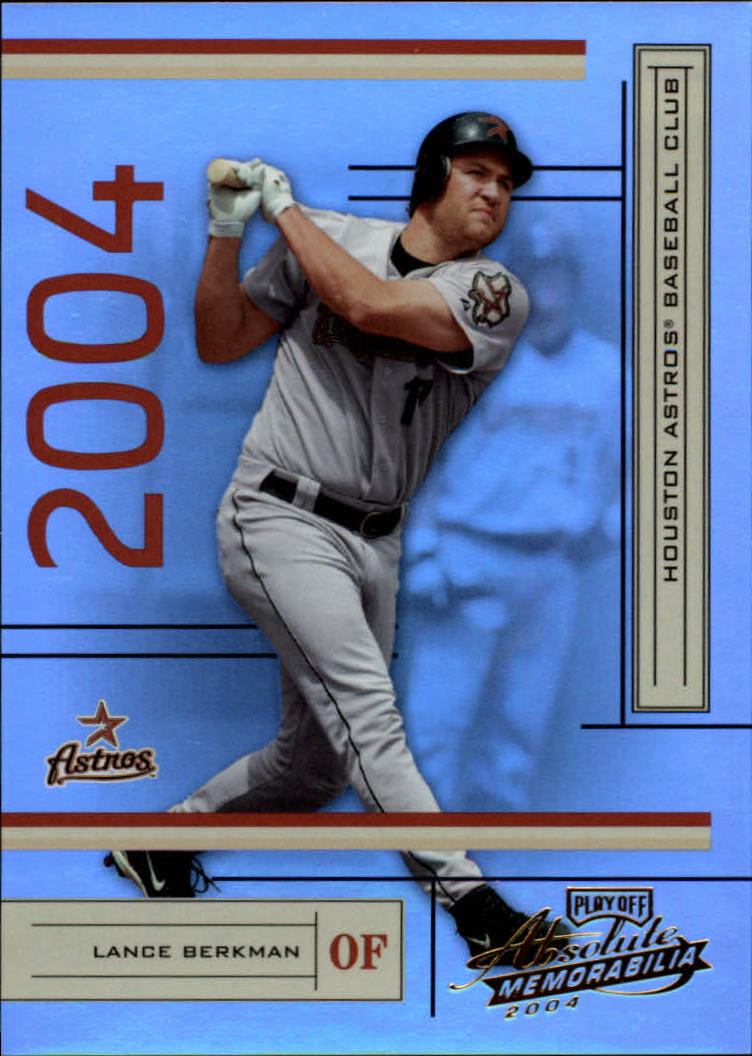 2004 Absolute Memorabilia #86 Lance Berkman
