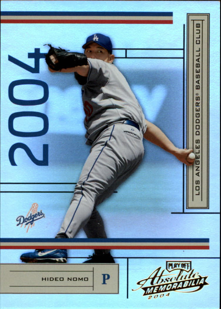 2004 Absolute Memorabilia #102 Hideo Nomo