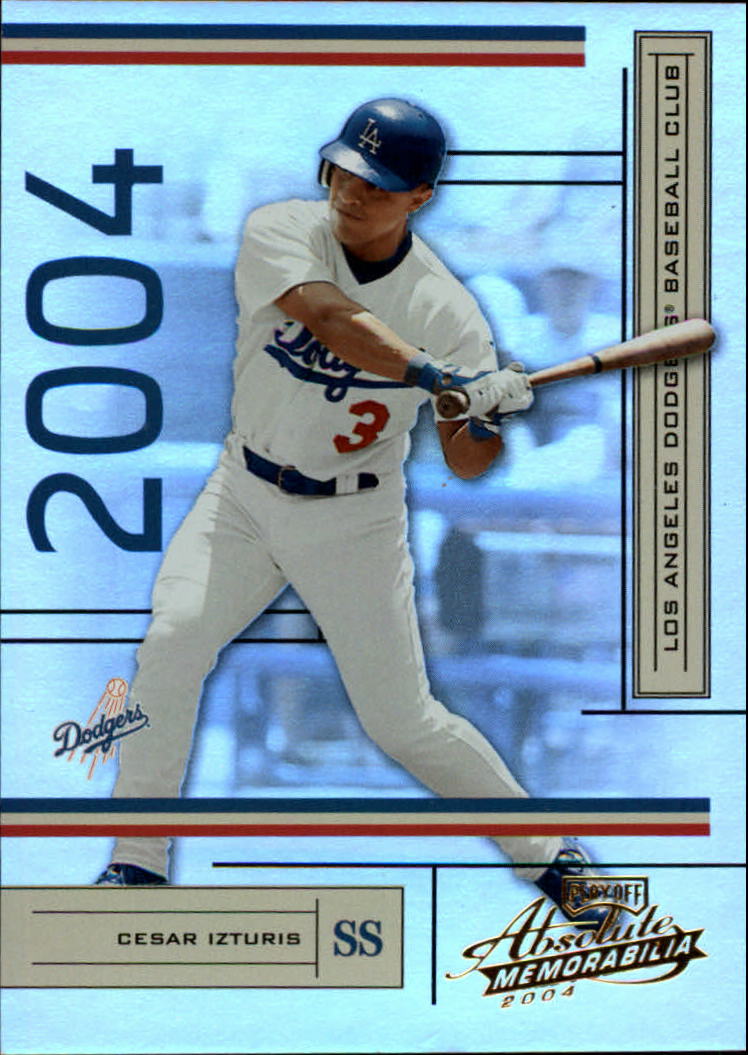2004 Absolute Memorabilia #109 Cesar Izturis