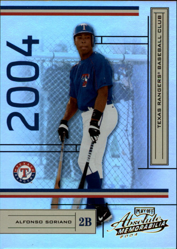 2004 Absolute Memorabilia #191 Alfonso Soriano