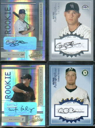 2004 Absolute Memorabilia #208 Cory Sullivan AU/500 RC