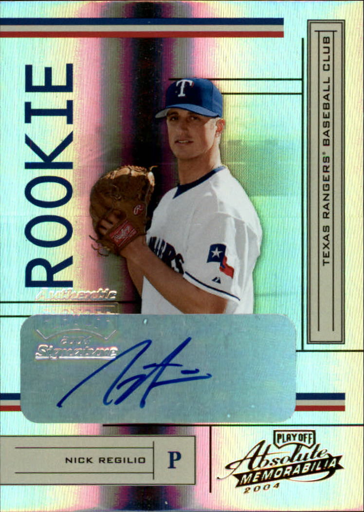 2004 Absolute Memorabilia #232 Nick Regilio AU/500 RC