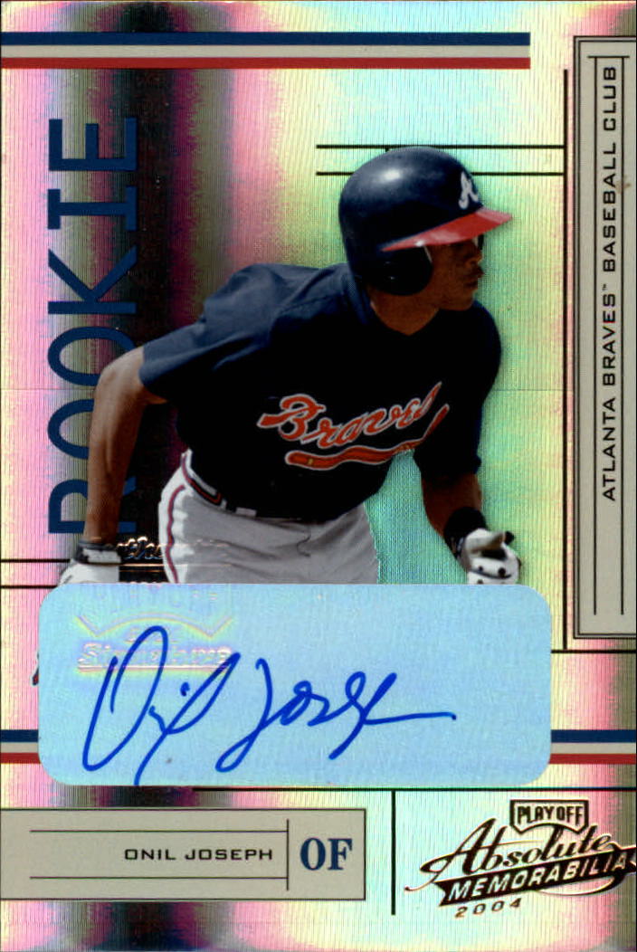 2004 Absolute Memorabilia #244 Onil Joseph AU/700 RC