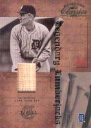 2004 Donruss Classics Legendary Lumberjacks Material #43 Ty Cobb/10