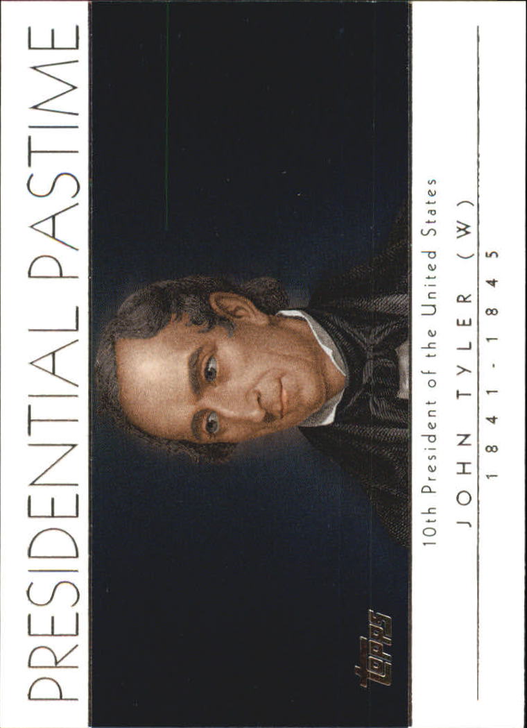 2004 Topps Presidential Pastime #PP10 John Tyler