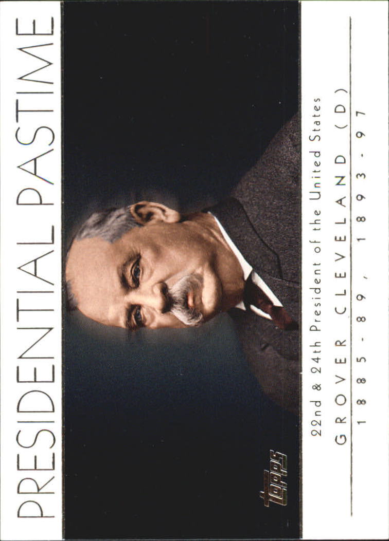 2004 Topps Presidential Pastime #PP22 Grover Cleveland