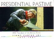 2004 Topps Presidential Pastime #PP38 Jimmy Carter