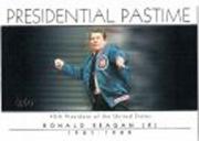2004 Topps Presidential Pastime #PP39 Ronald Reagan