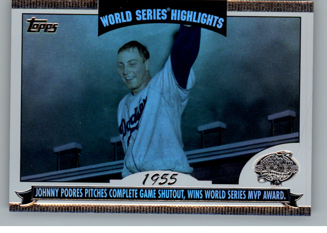 2004 Topps World Series Highlights #JP2 Johnny Podres 2