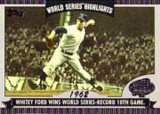 2004 Topps World Series Highlights #WF Whitey Ford 2