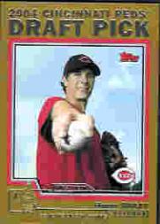 2004 Topps Traded Gold #T72 Homer Bailey DP