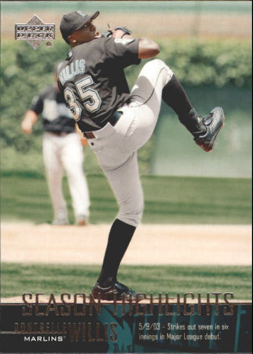 2004 Upper Deck #263 Dontrelle Willis SH CL
