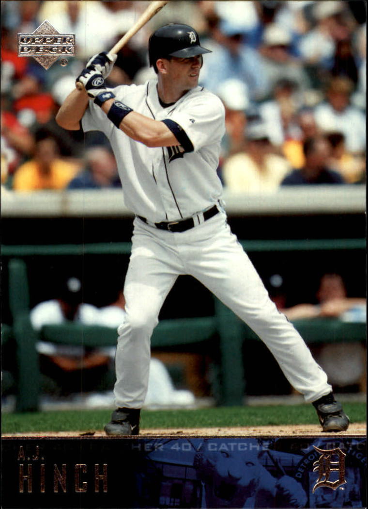 2004 Upper Deck Glossy #107 A.J. Hinch