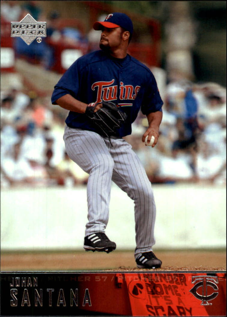 2004 Upper Deck Glossy #386 Johan Santana