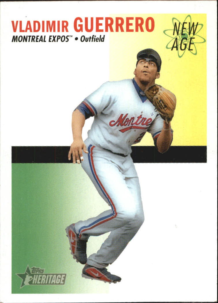 2004 Topps Heritage New Age Performers #NA14 Vladimir Guerrero