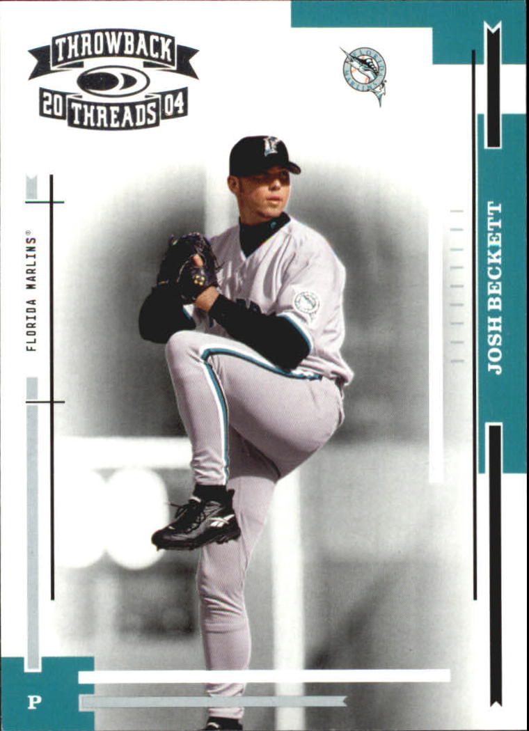2004 Throwback Threads #76 Josh Beckett